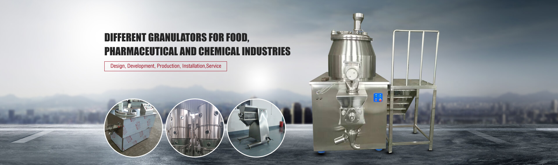 granulators for food,chemical, health, pharmaceutical