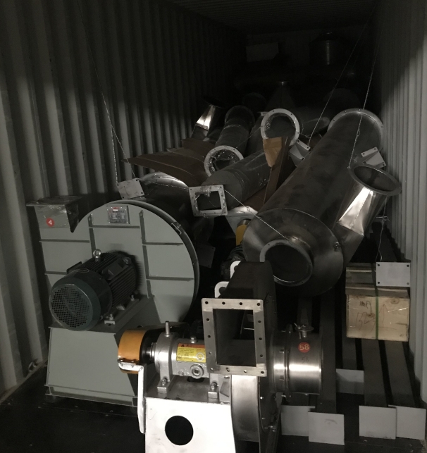 Russian XSG-6 flash dryer delivery