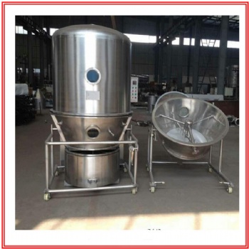 Vertical fluid bed dryer