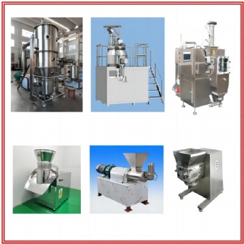 Granulating machine